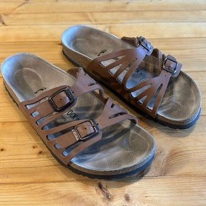 Birkenstock Women’s Granada 2 Strap Sandal Size 38 Ladies 7